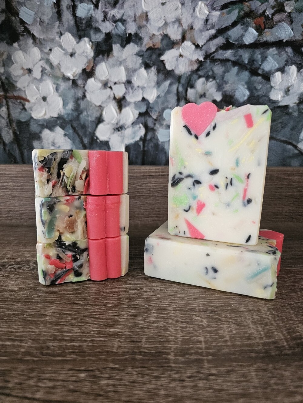 💋Confetti Mint Kiss - Luxury Grass-Fed Tallow Soap (Pepperment)